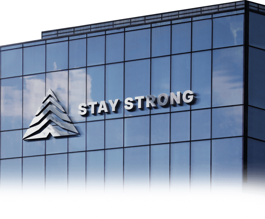 Stay Strong Building Image